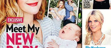 Drew Barrymore posó junto a su hija recién nacida para la portada de la revista People Drew Barrymore posó junto a su hija recién nacida para la portada de la revista People