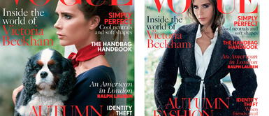 Victoria Beckham en la portada de Vogue UK Victoria Beckham en la portada de Vogue UK