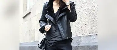 Chaqueta de CUERO, combinaciones en diferentes estilos Chaqueta de CUERO, combinaciones en diferentes estilos