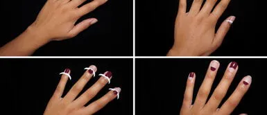 Nueva Manicure: "Negative Space" para la envidia en media temporada Nueva Manicure: "Negative Space" para la envidia en media temporada