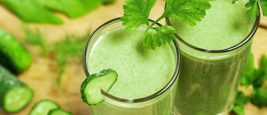 Tres bebidas verdes para quemar grasa Tres bebidas verdes para quemar grasa