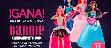 Barbie Campamento Pop: Gana una de las seis muñecas que tenemos para ti Barbie Campamento Pop: Gana una de las seis muñecas que tenemos para ti
