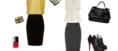 Cinco looks para la oficina usando falda Cinco looks para la oficina usando falda