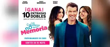 Gana una de las 10 entradas dobles para el avant premiere "Los caballeros no tienen memoria" Gana una de las 10 entradas dobles para el avant premiere "Los caballeros no tienen memoria"