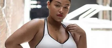 Foto: instagram Ella es la primera chica curvy que es imagen de Nike