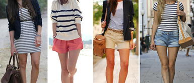 Dame rayitas con parche los “Look Navy” en Gamarra Dame rayitas con parche los “Look Navy” en Gamarra