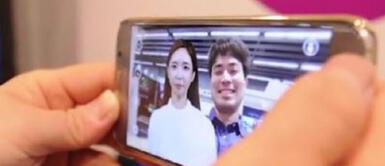 Foto: Google Crean aplicación móvil que permite tomarte “selfies” y conversar con familiares fallecidos