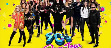 Fey está con aires de diva en 90s Pop Tour de México Fey está con aires de diva en 90s Pop Tour de México