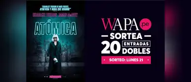 Sorteo: Gana una de las 20 entradas dobles para el avant premiere de la película “Atómica” Sorteo: Gana una de las 20 entradas dobles para el avant premiere de la película “Atómica”