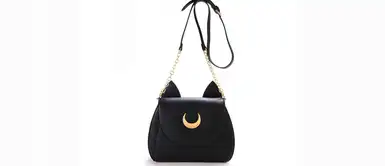 Cartera de gato con simbolo de "Luna" la gata de Sailor Moon Cartera de gato con simbolo de "Luna" la gata de Sailor Moon