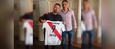 Instagram: J Balvin se pone la camiseta peruana y respalda a Paolo Guerrero Instagram: J Balvin se pone la camiseta peruana y respalda a Paolo Guerrero