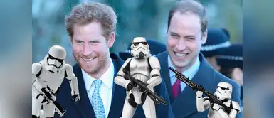 Los príncipes William y Harry sacarán 'el lado oscuro' de la realeza en Star Wars Los príncipes William y Harry sacarán 'el lado oscuro' de la realeza en Star Wars