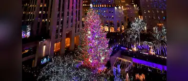 ¡Llego Navidad! El árbol navideño más famoso del mundo fue encendido ¡Llego Navidad! El árbol navideño más famoso del mundo fue encendido