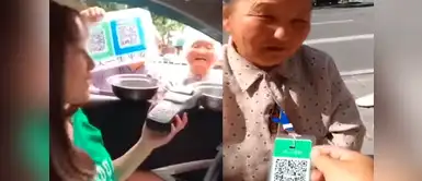 YouTube: Mendigos en China usan apps y máquinas POS para pedir limosna YouTube: Mendigos en China usan apps y máquinas POS para pedir limosna