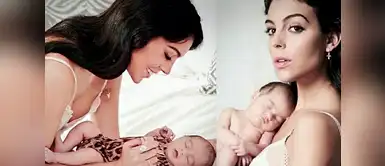 Georgina Rodríguez mostró al mundo a Alana y posó con ella en una sesión de fotos para la revista Hola de España. Georgina Rodríguez mostró al mundo a Alana y posó con ella en una sesión de fotos para la revista Hola de España.