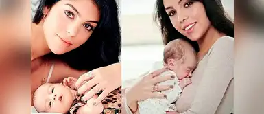 Georgina Rodríguez junto a Alana Martina. Georgina Rodríguez junto a Alana Martina.