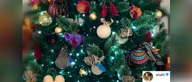 La cantante Anahí compartió la foto de su árbol de Navidad. Ella está muy emocionada porque será la primera navidad junto a su primer bebé. La cantante Anahí compartió la foto de su árbol de Navidad. Ella está muy emocionada porque será la primera navidad junto a su primer bebé.