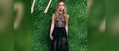 Lady Amelia Windsor apostó por un diseño de Dior con transparencias y cuerpo estilo corpiño. Lady Amelia Windsor apostó por un diseño de Dior con transparencias y cuerpo estilo corpiño.