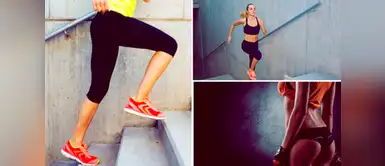 Levanta los glúteos y quema calorías con el reto escalera Levanta los glúteos y quema calorías con el reto escalera