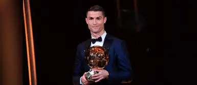 ¡Cristiano Ronaldo obtiene su quinto balón de Oro! ¡Cristiano Ronaldo obtiene su quinto balón de Oro!