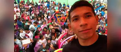 Facebook: Edison Flores llegó a Collique con show infantil para niños Facebook: Edison Flores llegó a Collique con show infantil para niños