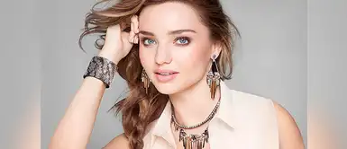 La actriz Miranda Kerr se encuentra en segundo lugar. La actriz Miranda Kerr se encuentra en segundo lugar.