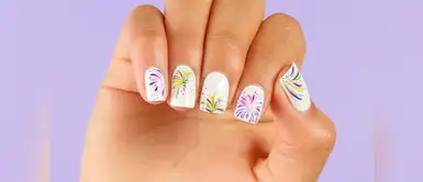 ¡Fuegos artificiales en tus uñas! Mira cómo hacerlas con este práctico tutorial ¡Fuegos artificiales en tus uñas! Mira cómo hacerlas con este práctico tutorial