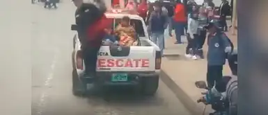 PNP "detiene" a niños y ancianos ambulantes para vivir un día especial PNP "detiene" a niños y ancianos ambulantes para vivir un día especial