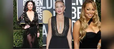 Globos de Oro 2018: Los escotes más llamativos de la gala Globos de Oro 2018: Los escotes más llamativos de la gala