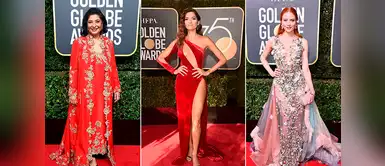 Estas tres mujeres no fueron vestidas de negro a los Golden Globes 2018 Estas tres mujeres no fueron vestidas de negro a los Golden Globes 2018