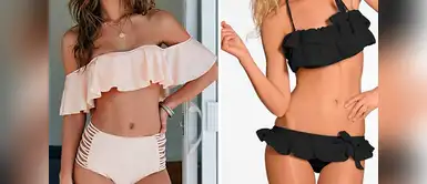 Bikinis con volados Bikinis con volados