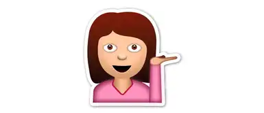 WhatsApp: No te imaginas el significado del emoji de la chica con el polo rosado WhatsApp: No te imaginas el significado del emoji de la chica con el polo rosado