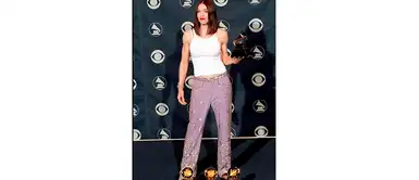 Madonna en los Grammy de 1999. Lucía un look noventero y un corte bob. Madonna en los Grammy de 1999. Lucía un look noventero y un corte bob.