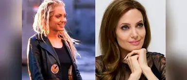 Angelina luce cabello lacio y oscuro, dejando en el olvido su cabello rubio y voluminoso. Angelina luce cabello lacio y oscuro, dejando en el olvido su cabello rubio y voluminoso.