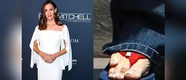 Jennifer Garner tiene un pequeño problema en los pies. Su dedo meñique esta montado sobre el otro. Jennifer Garner tiene un pequeño problema en los pies. Su dedo meñique esta montado sobre el otro.