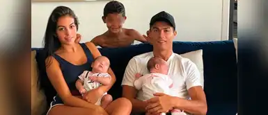 Cristiano Ronaldo toma un descanso y se relaja en la piscina con su familia Cristiano Ronaldo toma un descanso y se relaja en la piscina con su familia