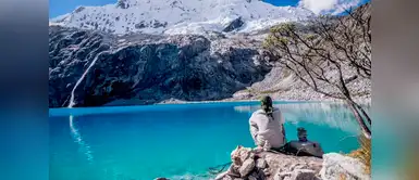 La laguna 69 se encuentra a una altura de 4570 m.s.n.m. La laguna 69 se encuentra a una altura de 4570 m.s.n.m.