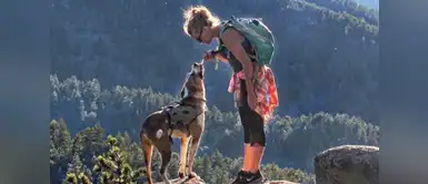 Benneth y Henry en las montañas en Colorado Benneth y Henry en las montañas en Colorado