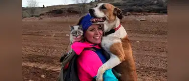 A Henry y a Baloo les encanta vivir aventuras junto a su dueña. A Henry y a Baloo les encanta vivir aventuras junto a su dueña.