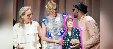 Oscar 2018: ¿Por qué apareció una "mujer de cartón" entre los actores de Hollywood? Oscar 2018: ¿Por qué apareció una "mujer de cartón" entre los actores de Hollywood?