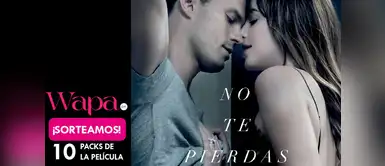 Sorteo: Gana uno de los 10 packs de la película "Cincuenta Sombras Liberadas" Sorteo: Gana uno de los 10 packs de la película "Cincuenta Sombras Liberadas"