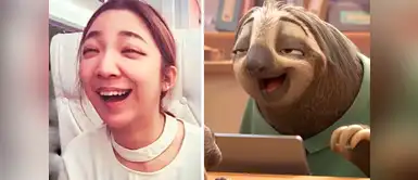 ¿Esta chica será igual de lenta que el oso perezoso de Zootopia? ¿Esta chica será igual de lenta que el oso perezoso de Zootopia?