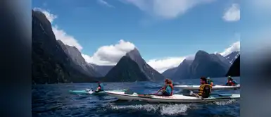 Parque Nacional de los Fiordos ubicado en Nueva Zelanda Parque Nacional de los Fiordos ubicado en Nueva Zelanda