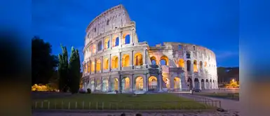 El coliseo Romano ubicado en Italia El coliseo Romano ubicado en Italia