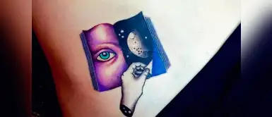 Una mirada al universo a través de un libro Una mirada al universo a través de un libro