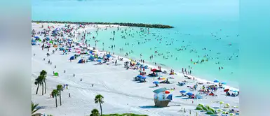 Clearwater Beach de EE UU, se ubicó en el séptimo lugar Clearwater Beach de EE UU, se ubicó en el séptimo lugar