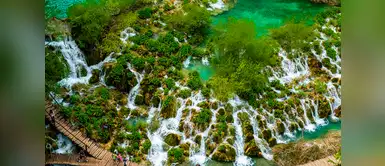 Parque nacional de los Lagos de Plitvice (Croacia) Parque nacional de los Lagos de Plitvice (Croacia)