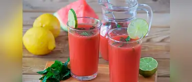 Cinco pasos para preparar limonada de sandía. ¡Perderás 5 kilos en una semana! Cinco pasos para preparar limonada de sandía. ¡Perderás 5 kilos en una semana!