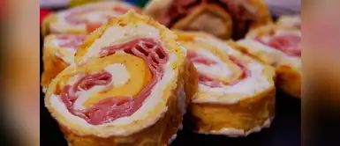 Prepara un delicioso enrollado de pollo, jamón y queso en 5 pasos Prepara un delicioso enrollado de pollo, jamón y queso en 5 pasos