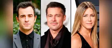 Justin Theroux habría encontrado "notas de amor" de Brad Pitt para Jennifer Aninston Justin Theroux habría encontrado "notas de amor" de Brad Pitt para Jennifer Aninston